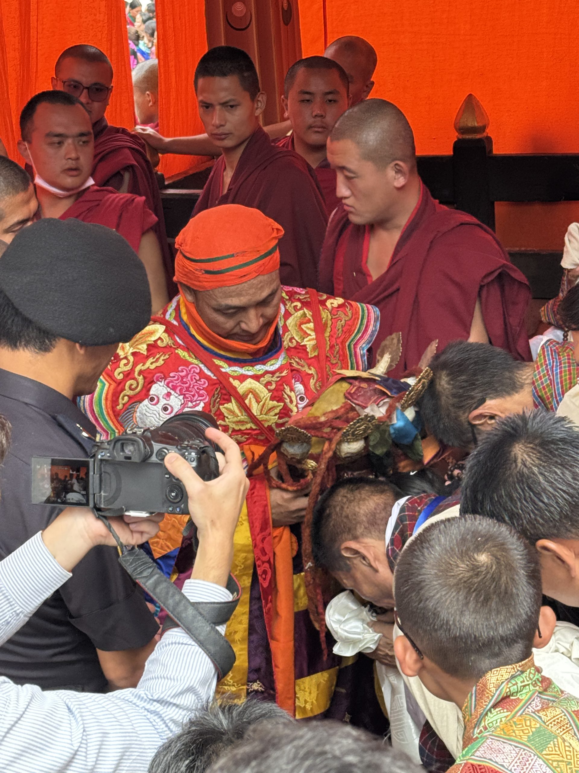 Bhutan Tshechu Festival Dance